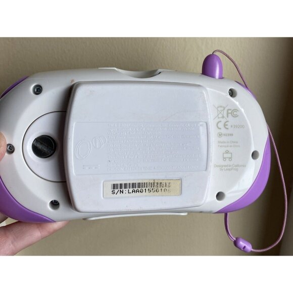 LeapFrog Leapster Explorer Learning Game Console System Purple HandHeld Tested - Picture 7 of 16